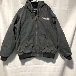 Dri-Duck 5020 Men's Cheyenne Canvas Jacket Gray Hoodie